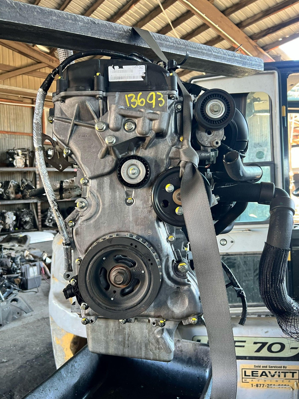 2013–2016 Ford Fusion 2.5L FWD Engine Assembly OEM0
