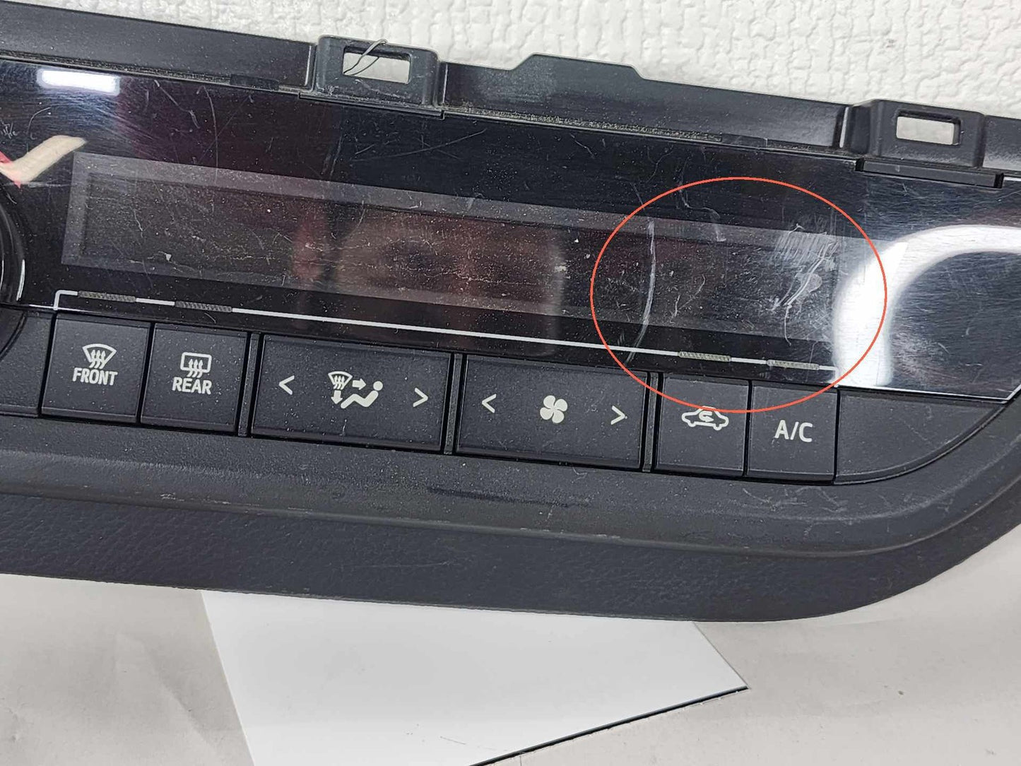 Heater A/c Control TOYOTA COROLLA 14 15 164