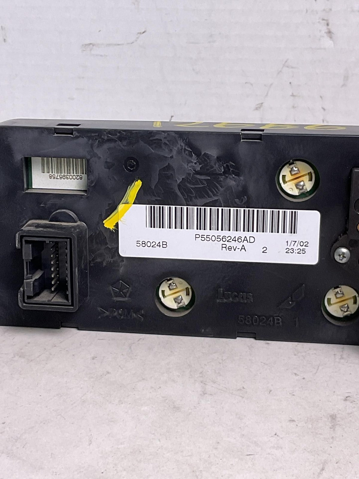 Heater A/c Control DODGE DAKOTA 023