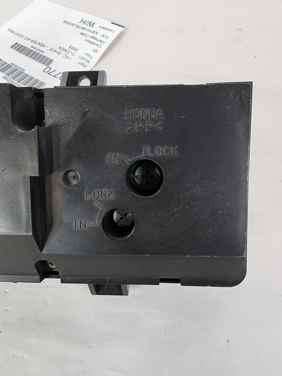 Heater A/c Control HONDA ELEMENT 03 04 05 06 07 085
