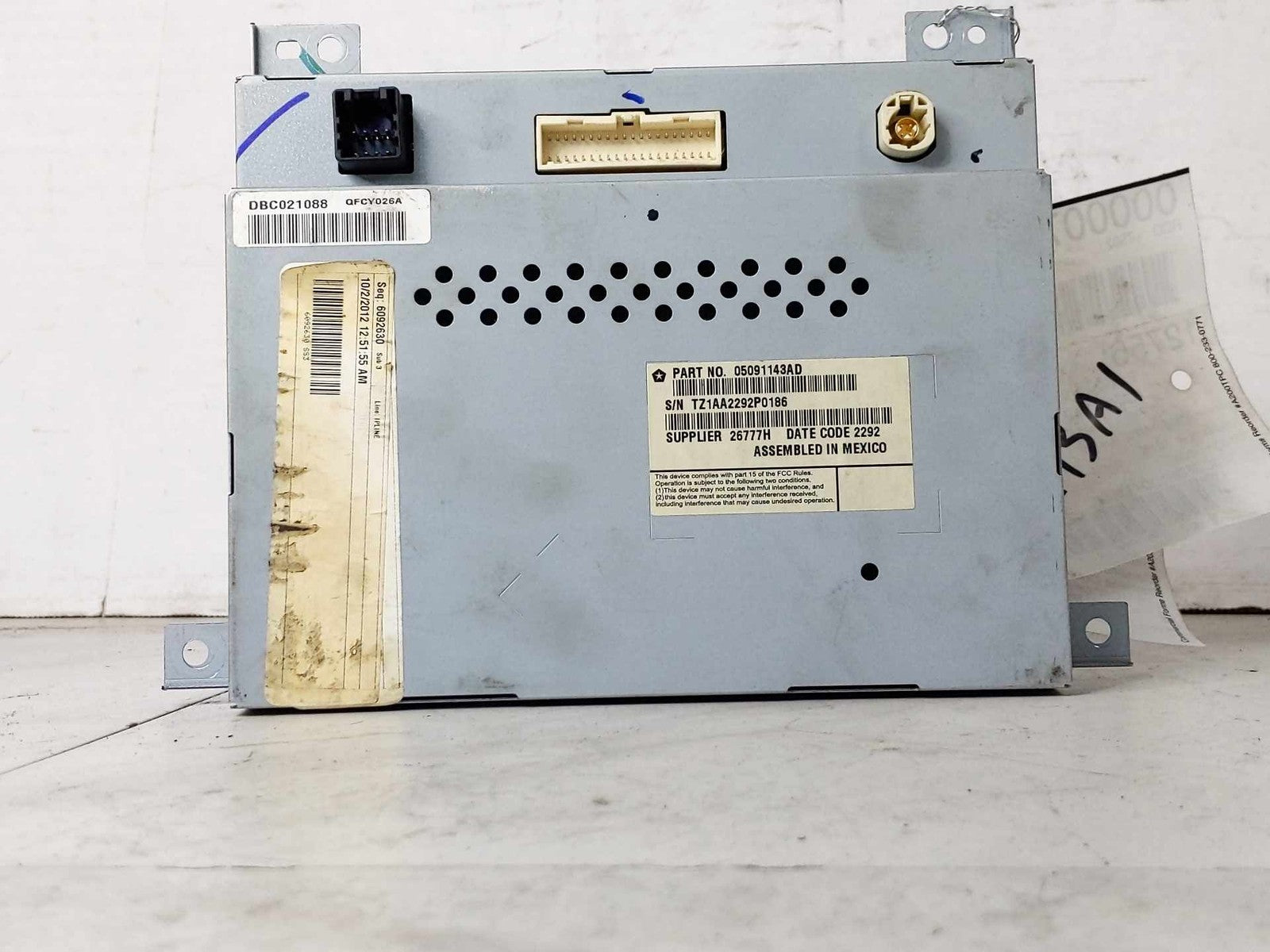 Info-gps-tv Screen DODGE DART 13 14 15 161