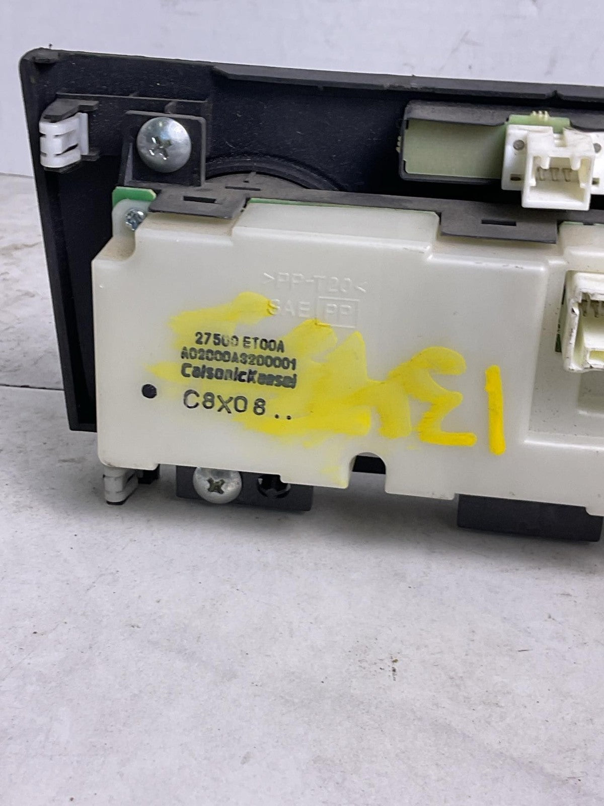 Heater A/c Control NISSAN SENTRA 07 08 093