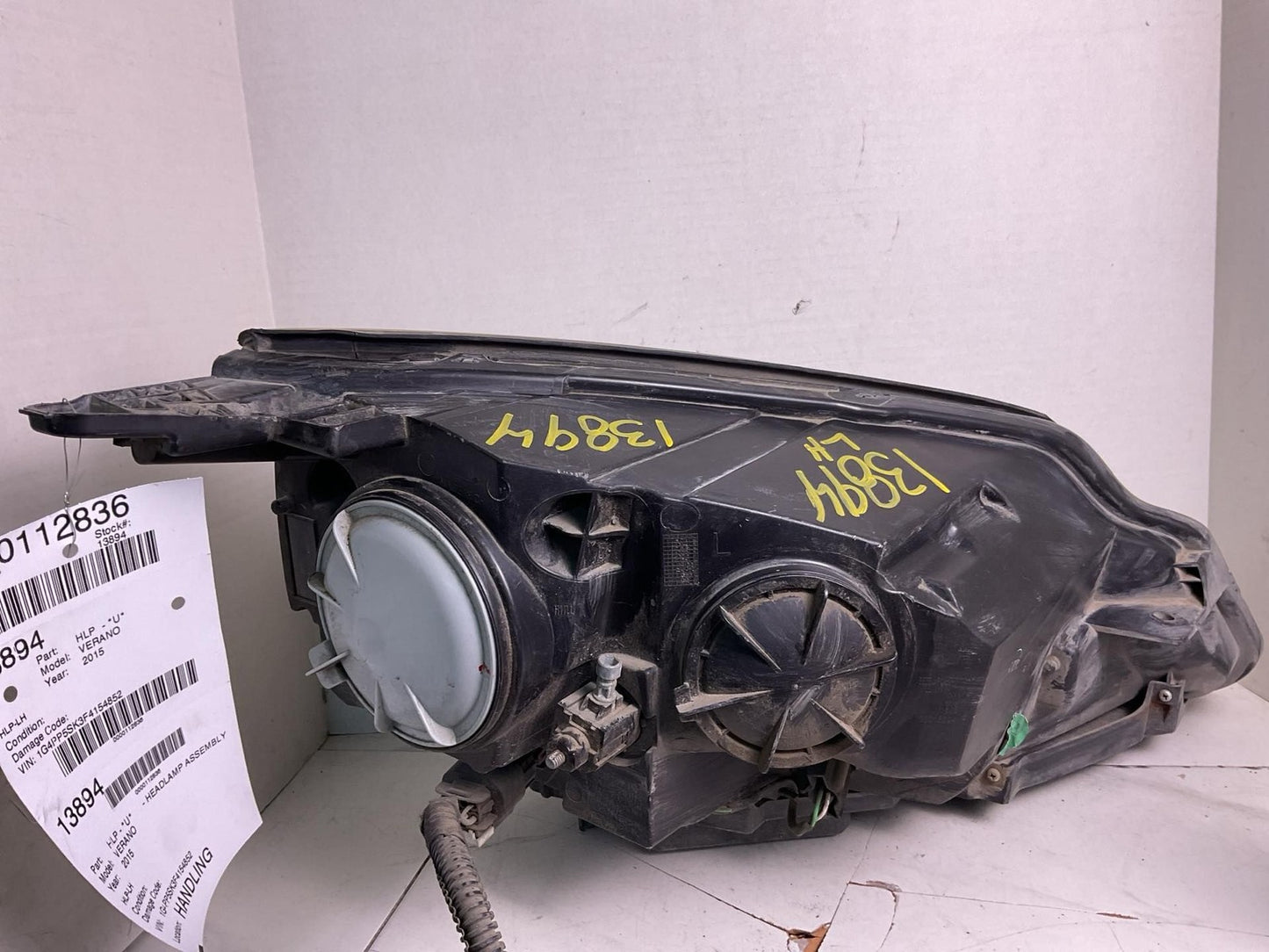 Headlamp Assembly BUICK VERANO Left 12 13 14 15 16 172