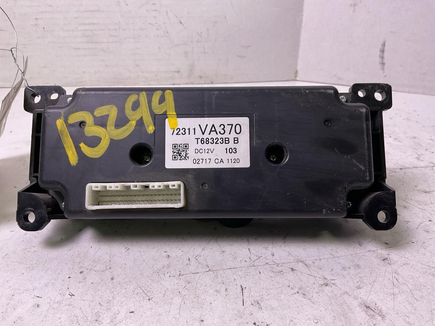 Heater A/c Control SUBARU WRX 18 19 20 213