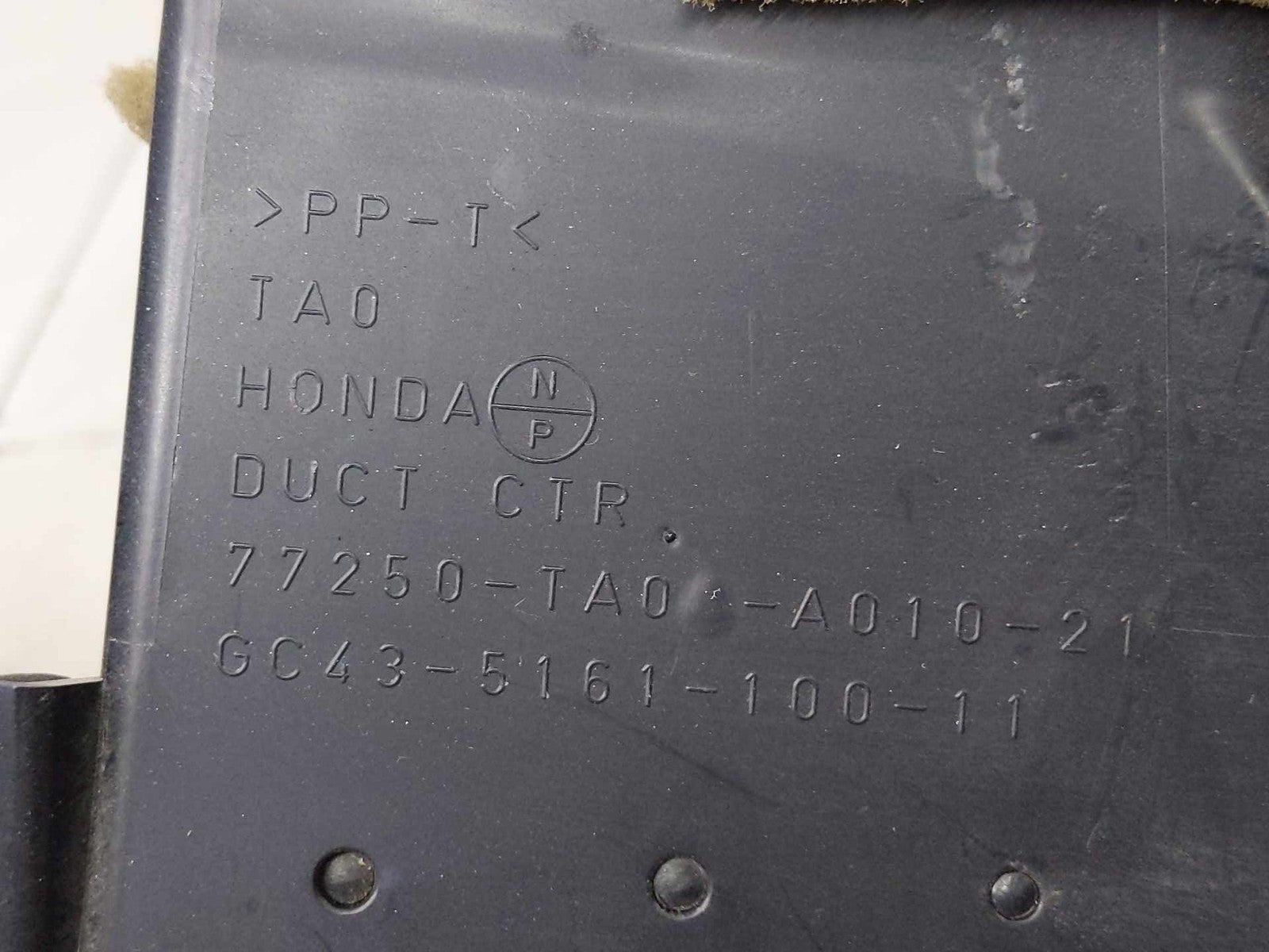 Air Cond./heater Vents HONDA ACCORD 088