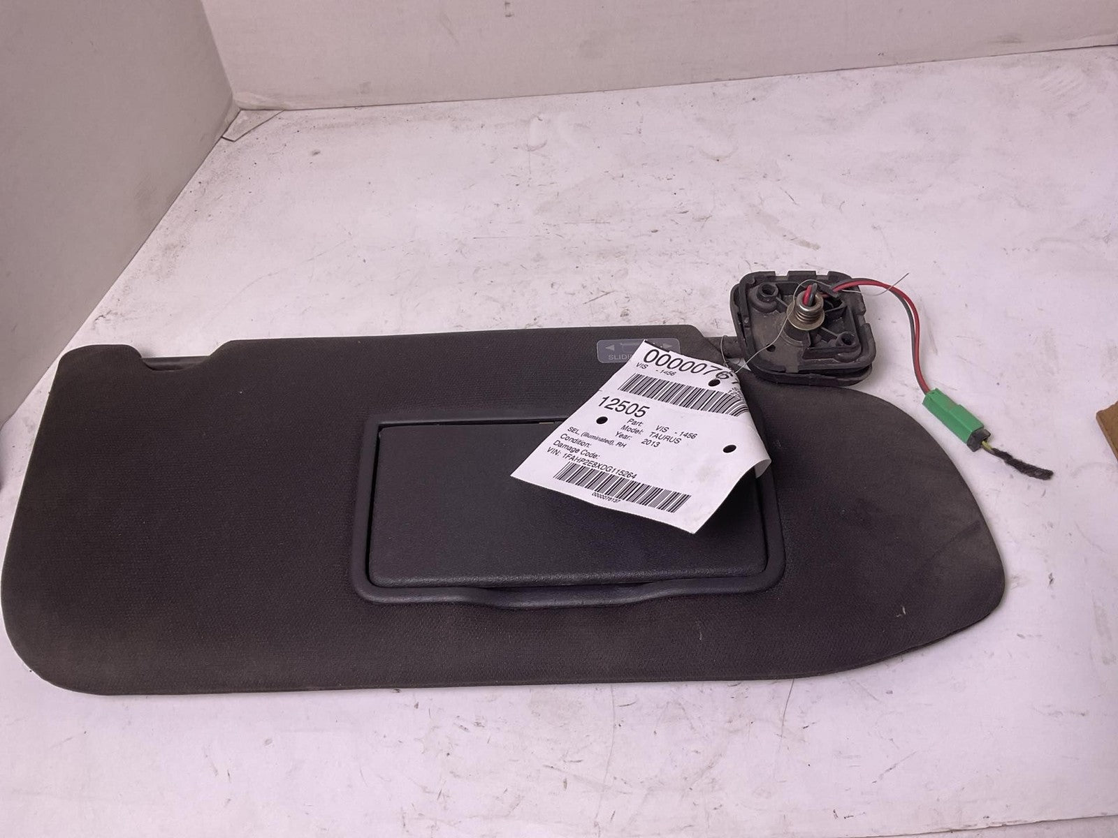 Sun Visor FORD TAURUS Right 13 14 15 16 17 18 190