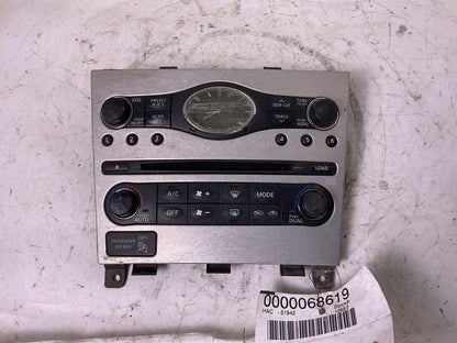 Heater A/c Control INFINITI G37 08 090