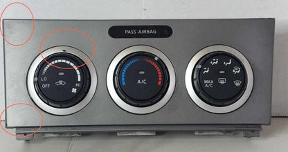 Heater A/c Control NISSAN SENTRA 07 08 091