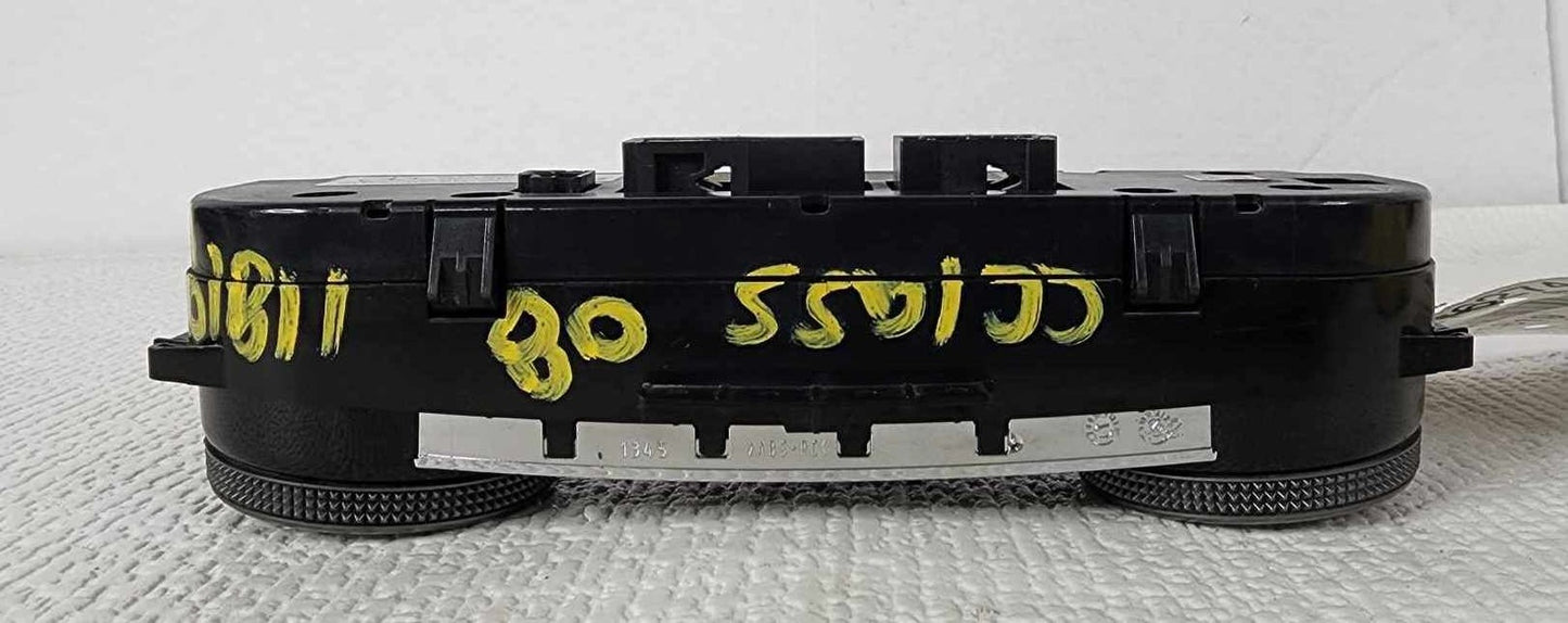 Heater A/c Control MERCEDES C-CLASS 086