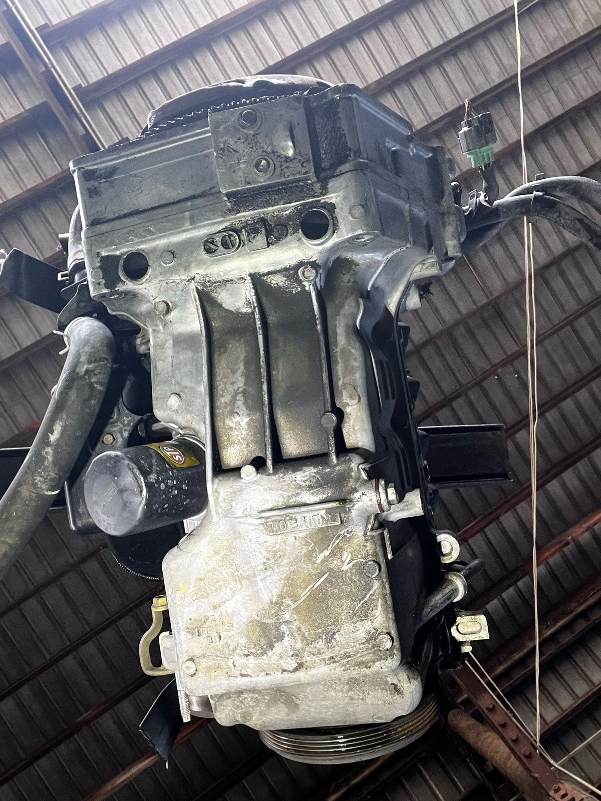 2005 Honda Civic Hybrid 1.3L SOHC Engine Assembly LDA1 OEM 03-053