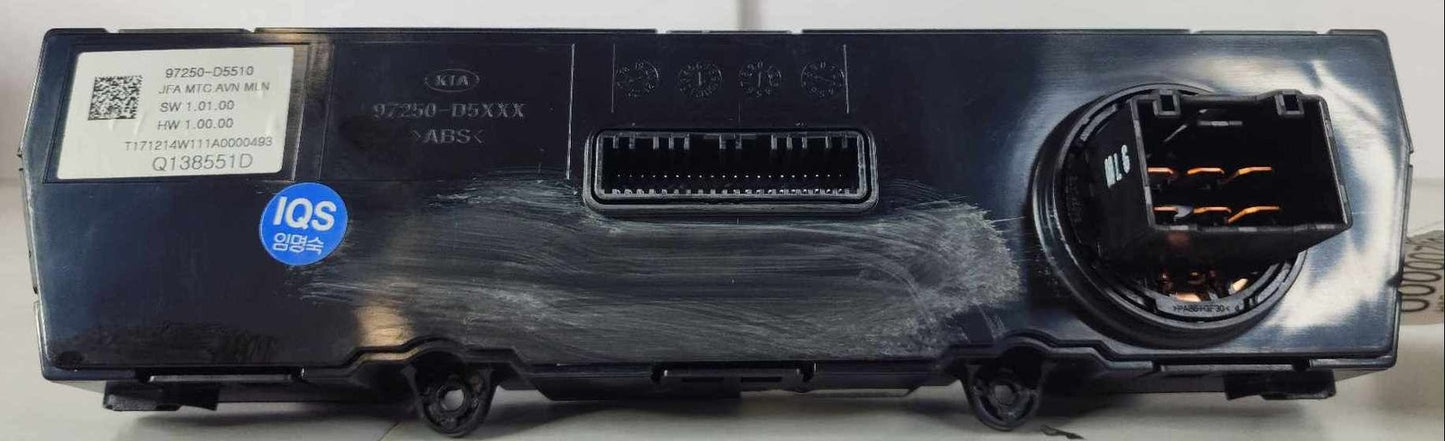 Heater A/c Control KIA OPTIMA 16 17 184