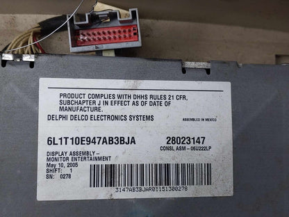 Info-gps-tv Screen FORD EXPEDITION 03 04 05 068