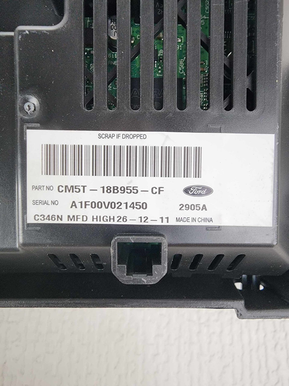 Info-gps-tv Screen FORD FOCUS 125