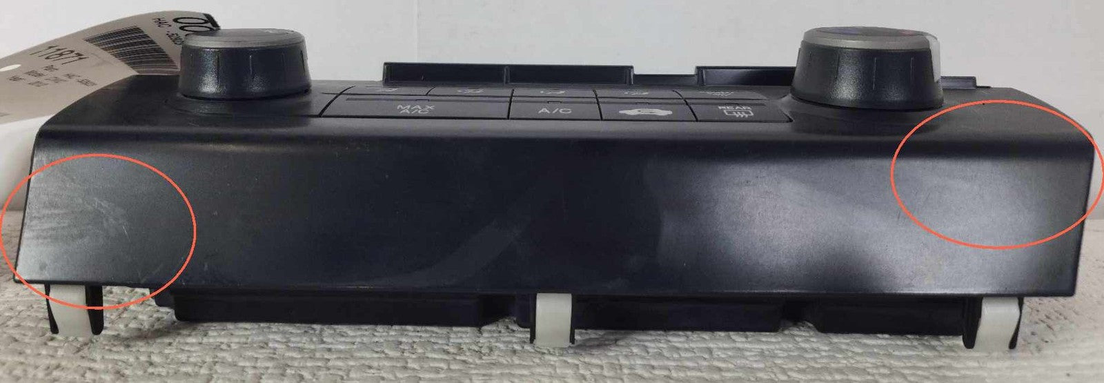 Heater A/c Control HONDA CIVIC 121