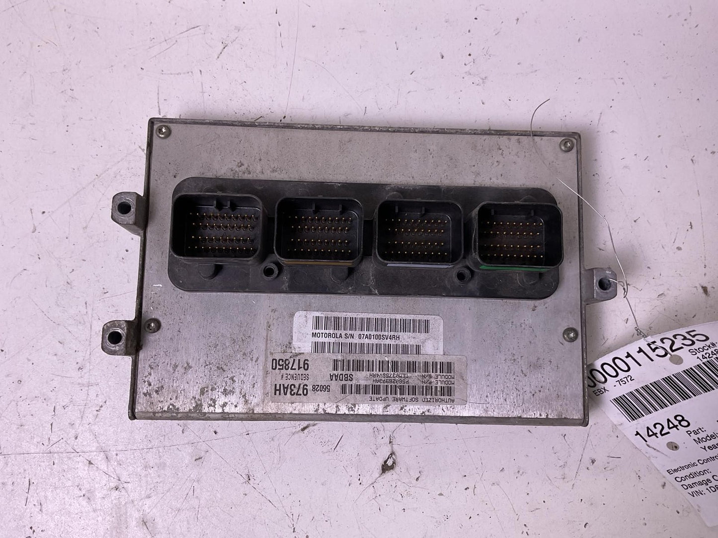 Engine/motor Brain Box DODGE DURANGO 050