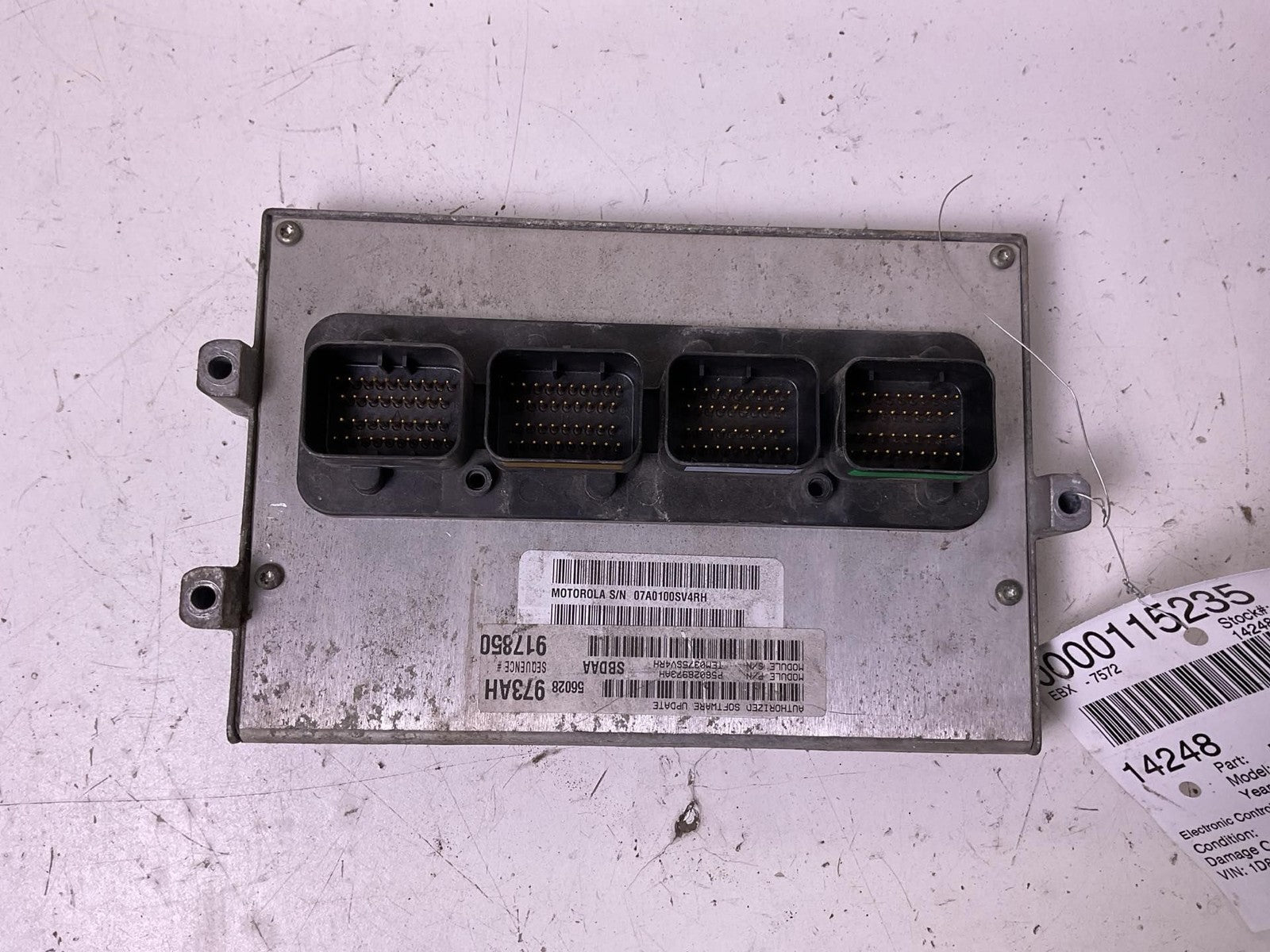 Engine/motor Brain Box DODGE DURANGO 050