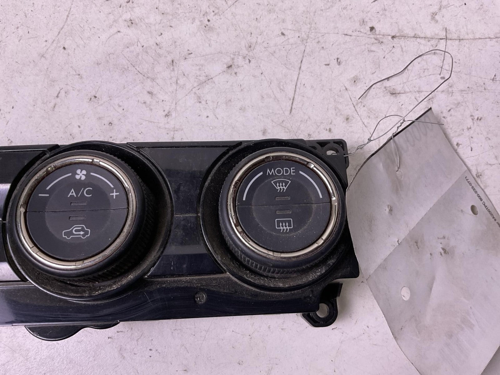 Heater A/c Control SUBARU WRX 18 19 20 211