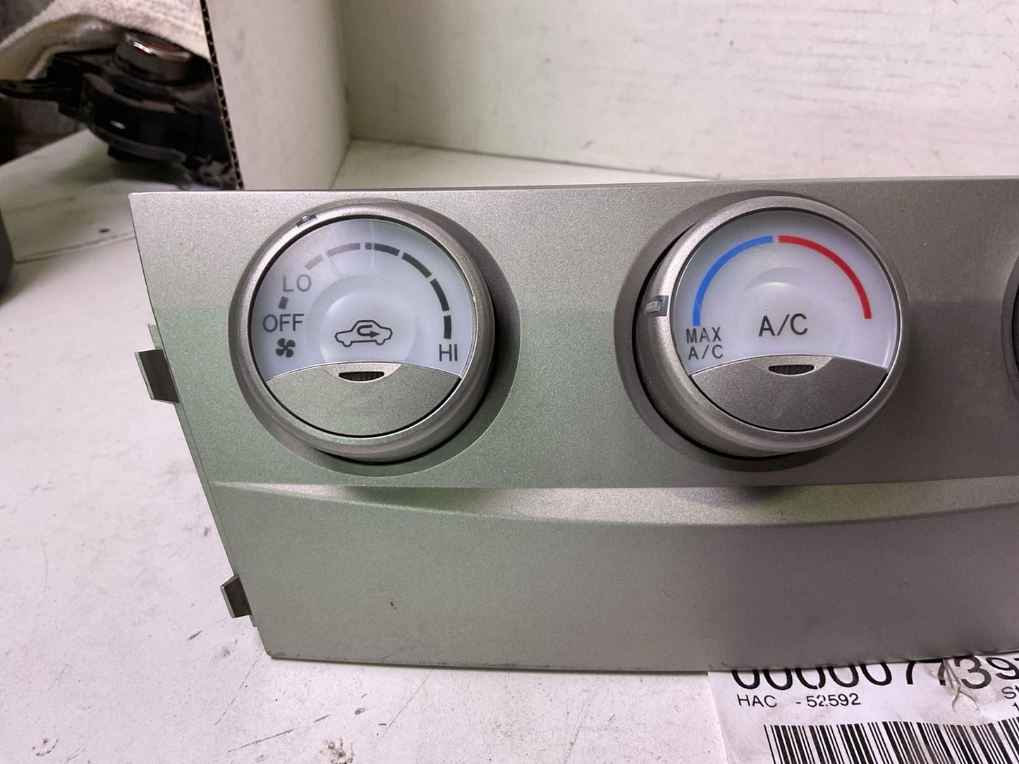 Heater A/c Control TOYOTA CAMRY 10 111