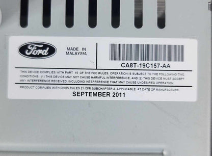 Audio & Visual Equip.(radio) FORD FLEX 11 125
