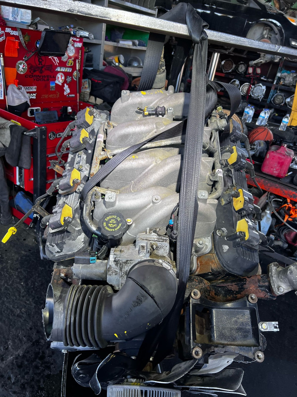 2001-2006 GMC Sierra Silverado 8.1L Engine L18 Vortec 8100 OEM VIN G 496 CID4