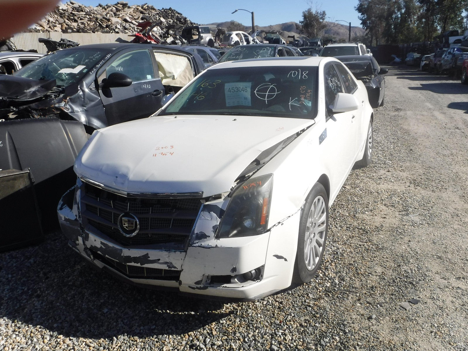 Right Passenger Side Door Mirror For 2008-2013 CADILLAC CTS0