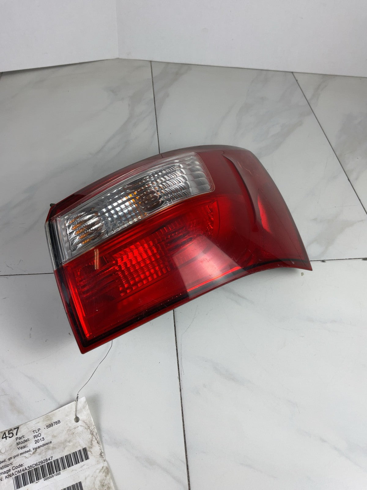 Tail Light Assembly KIA RIO Right 12 13 14 15 16 170