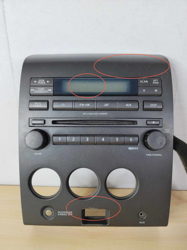 Audio & Visual Equip.(radio) NISSAN TITAN 04 051