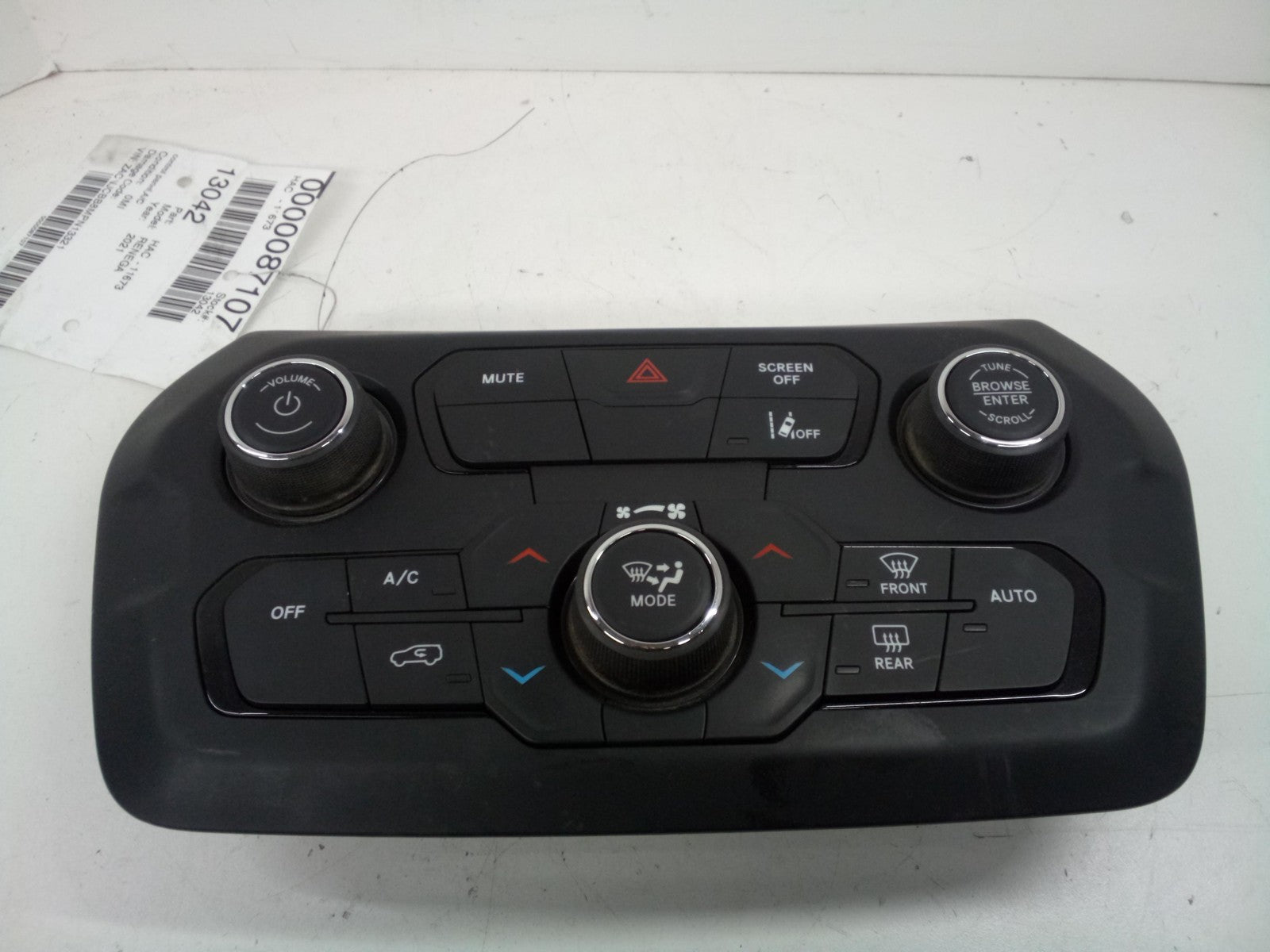 Heater A/c Control RENEGADE 21 220