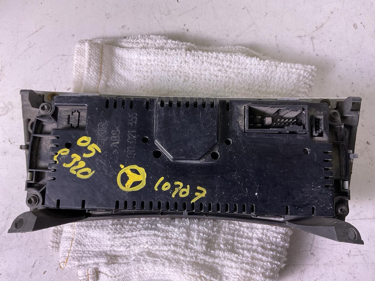 Heater A/c Control MERCEDES C-CLASS 055