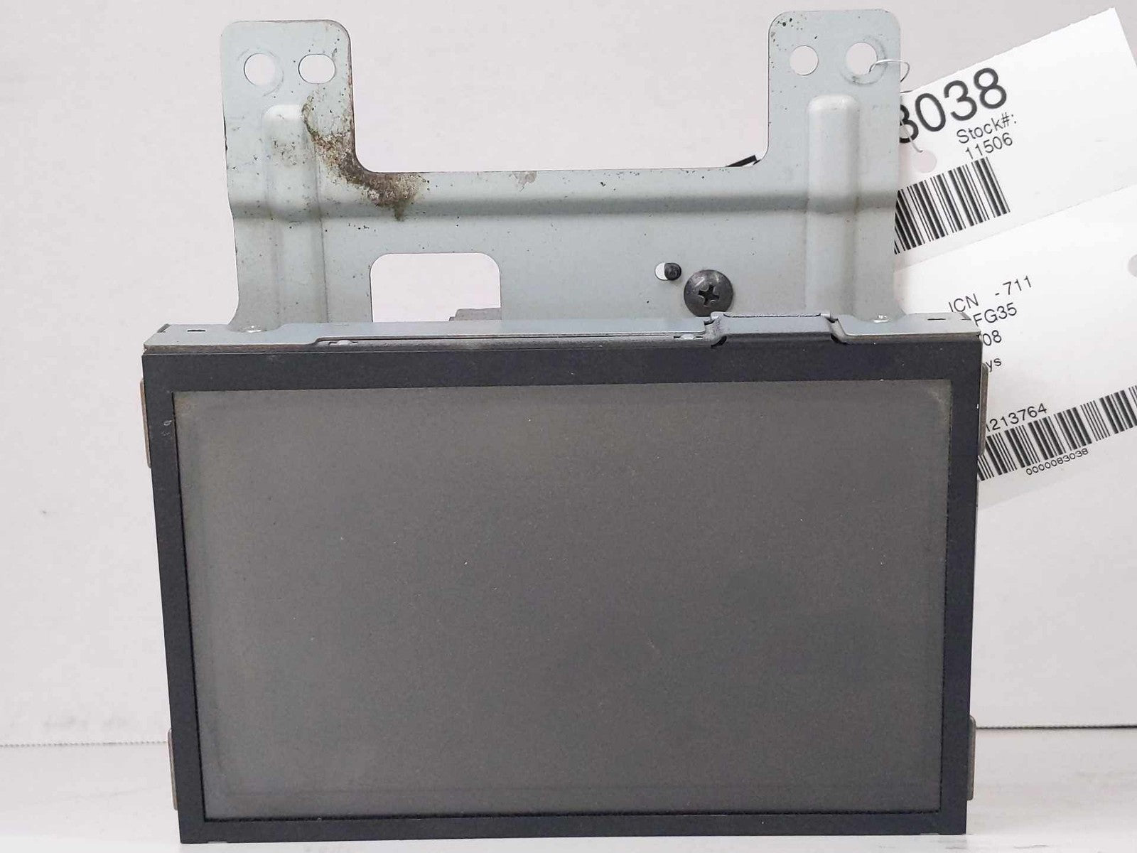 Info-gps-tv Screen INFINITI G35 07 080