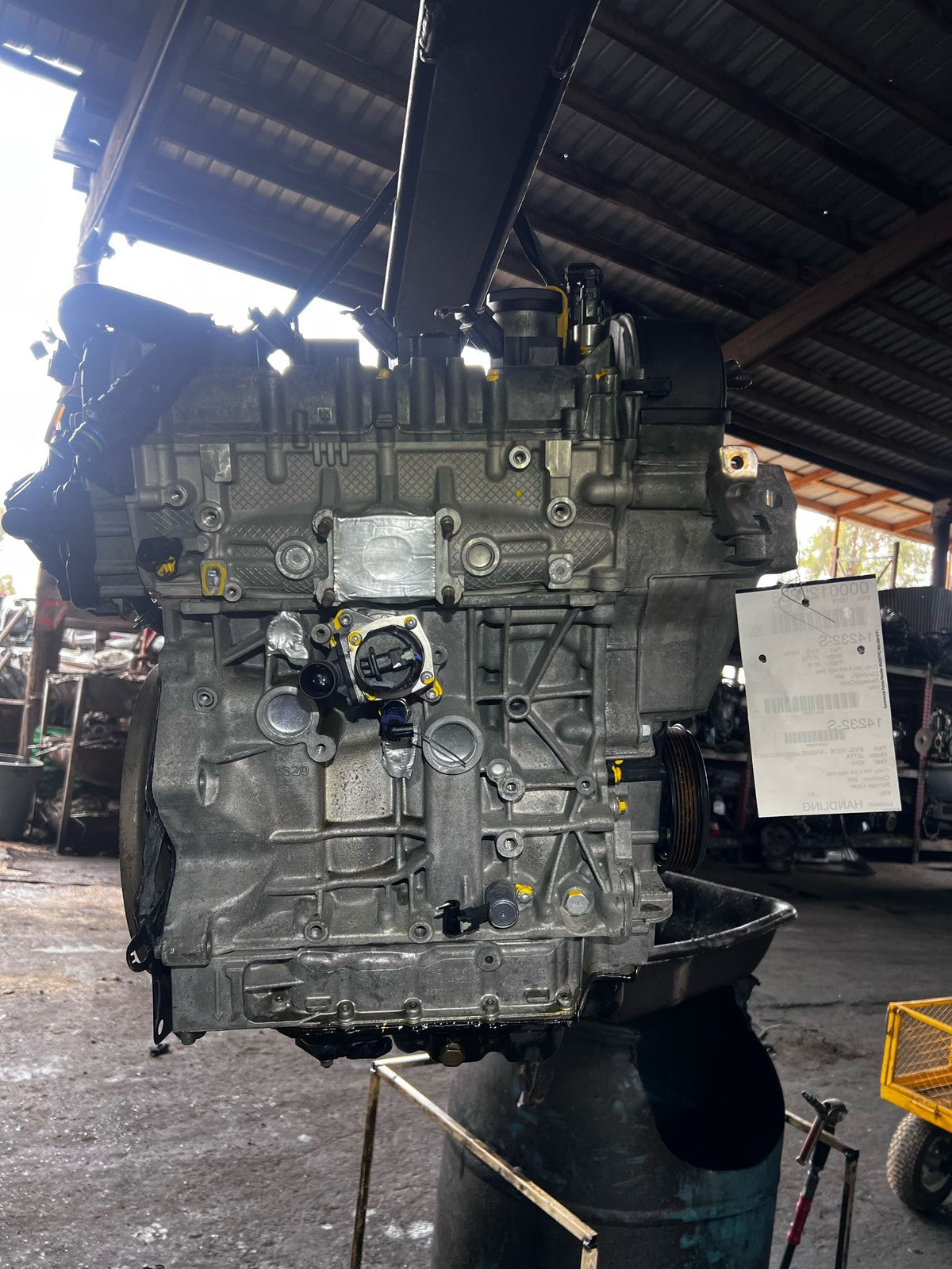 2019 VW Jetta 1.4L TSI Engine Assembly DJXA OEM VIN B A7 MQB Fits 19-215