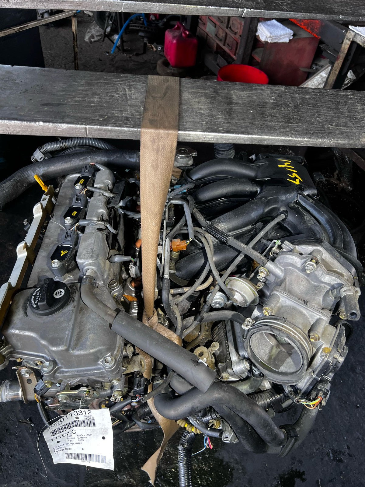 03 Toyota Camry SE V6 3.0L Engine Motor 1MZFE OEM Used Salvage Fits 2002-20064