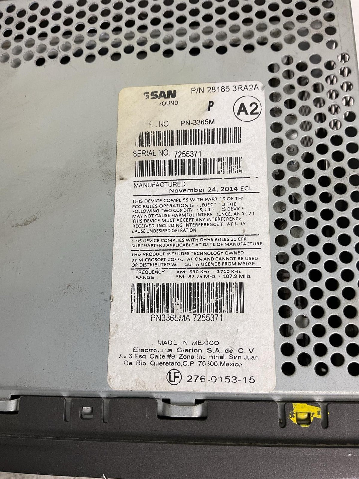 Car Stereo Radio Equipment Audio & Visual For 2005-2015 Nissan Titan1