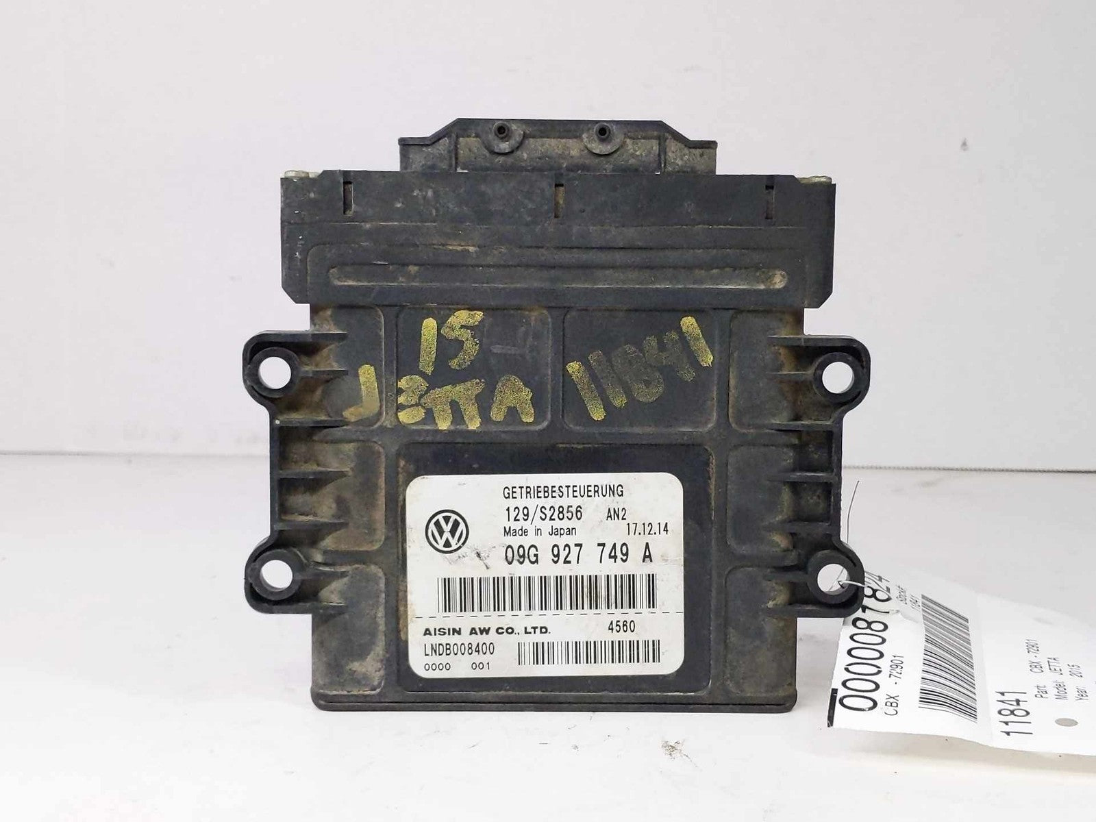 Chassis Brain Box JETTA EXCEPT GLI 14 15 164