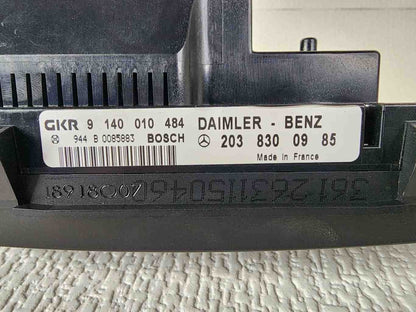 Heater A/c Control MERCEDES C-CLASS 01 02 03 04 055