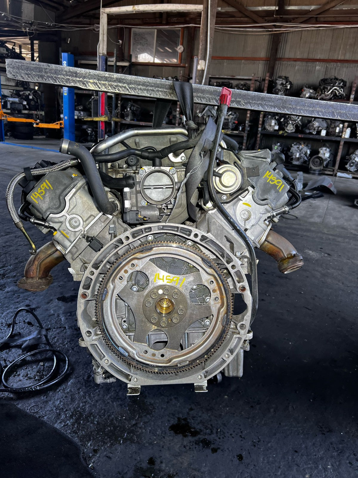 2005 Mercedes E320 3.2L Engine M112.949 OEM Gasoline W211 VIN F Fits 03-055