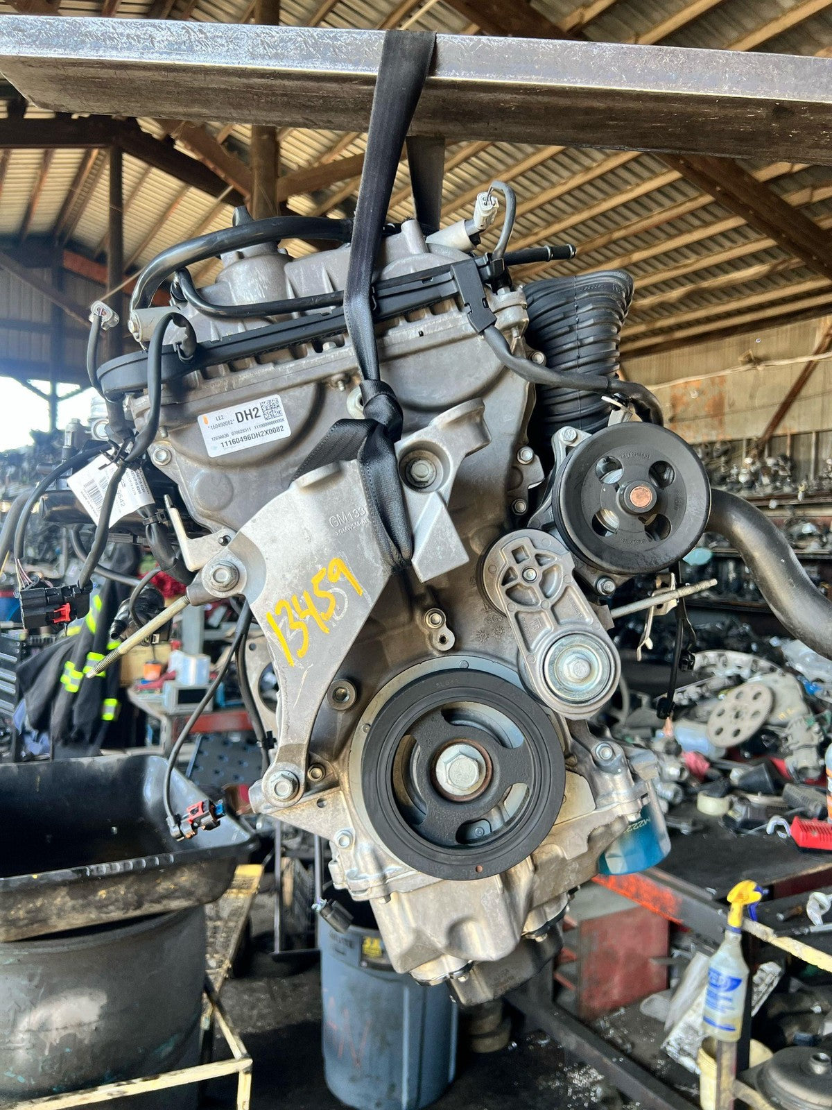 Engine Assembly 1.4L Turbo 2016 Chevrolet Cruze OEM Complete Motor0