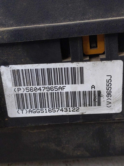 Chassis Brain Box (power supply includes fuse box) JEEP GRAND CHEROKEE 076