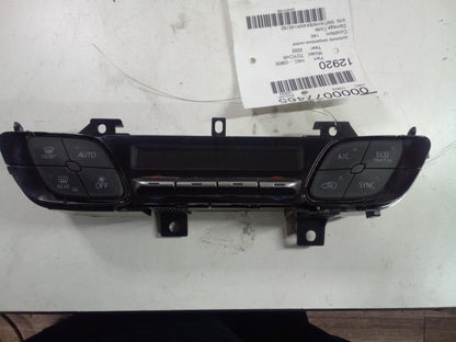 Heater A/c Control TOYOTA CHR 20 21 220