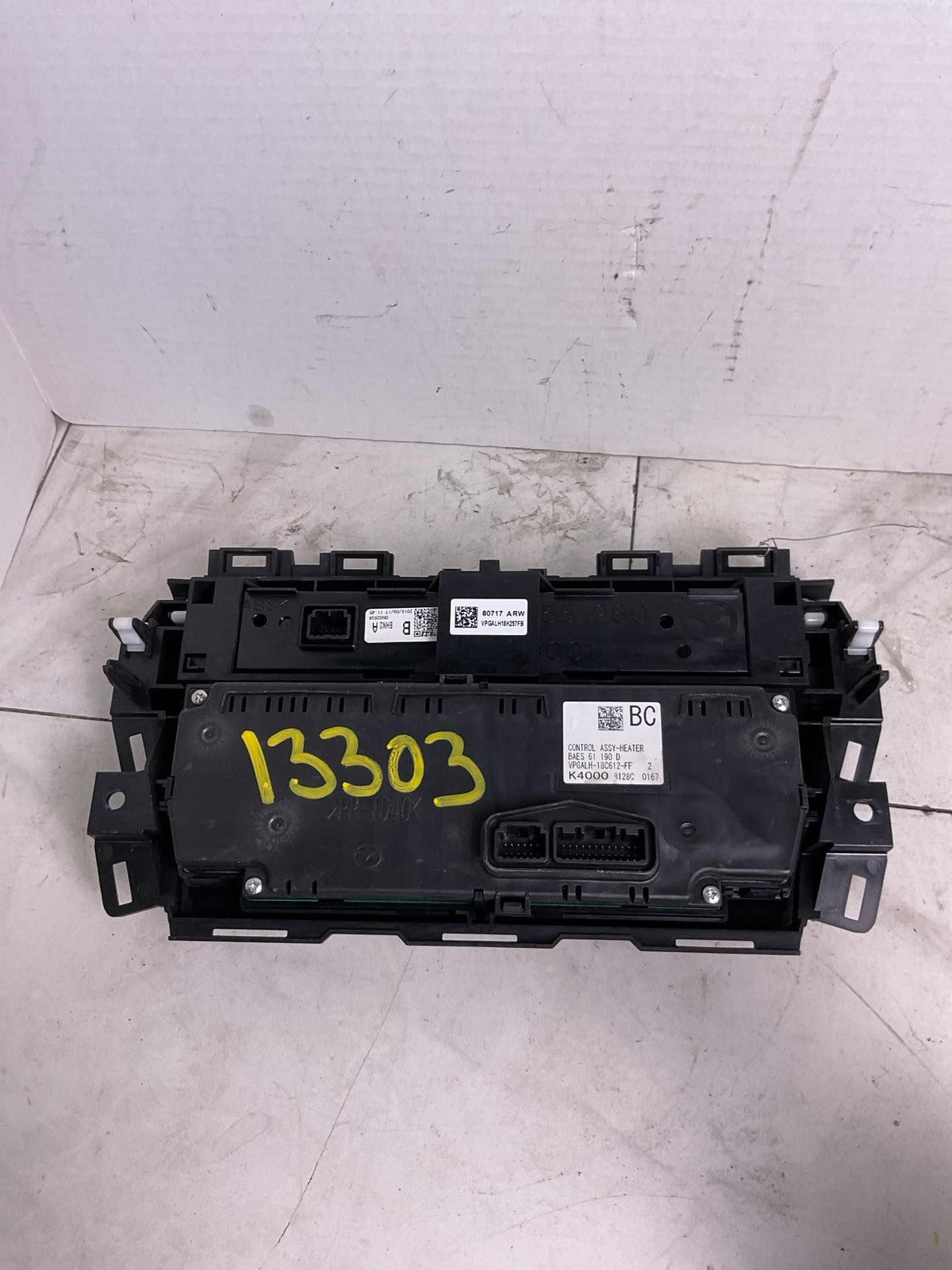 Heater A/c Control MAZDA 3 17 181