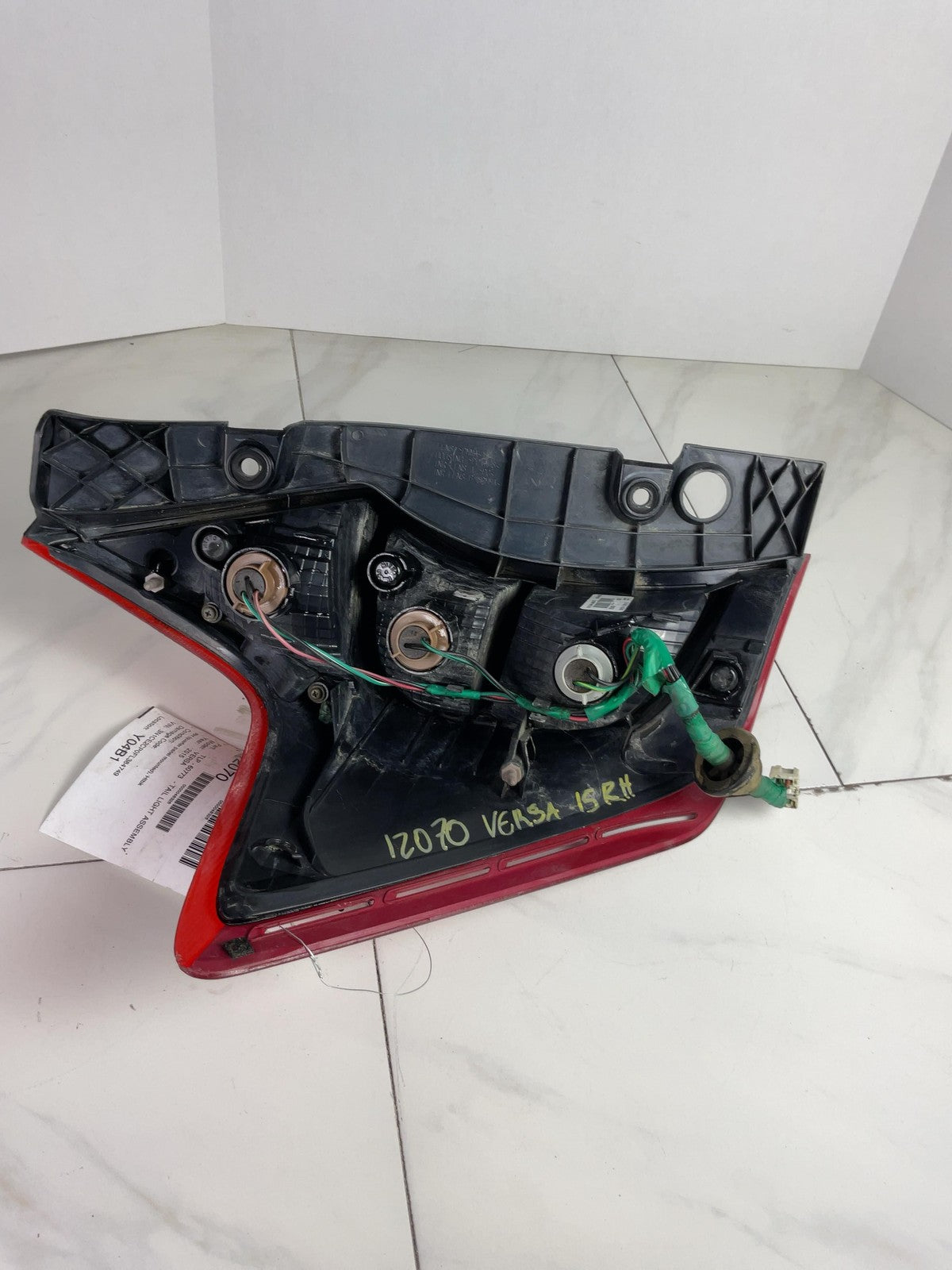 Tail Light Assembly NISSAN VERSA Right 14 15 16 17 18 193