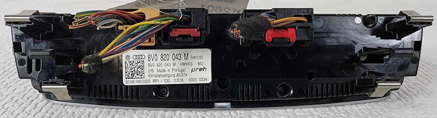 Heater A/c Control AUDI A3 173