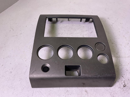Radio Bezel Trim NISSAN TITAN 040