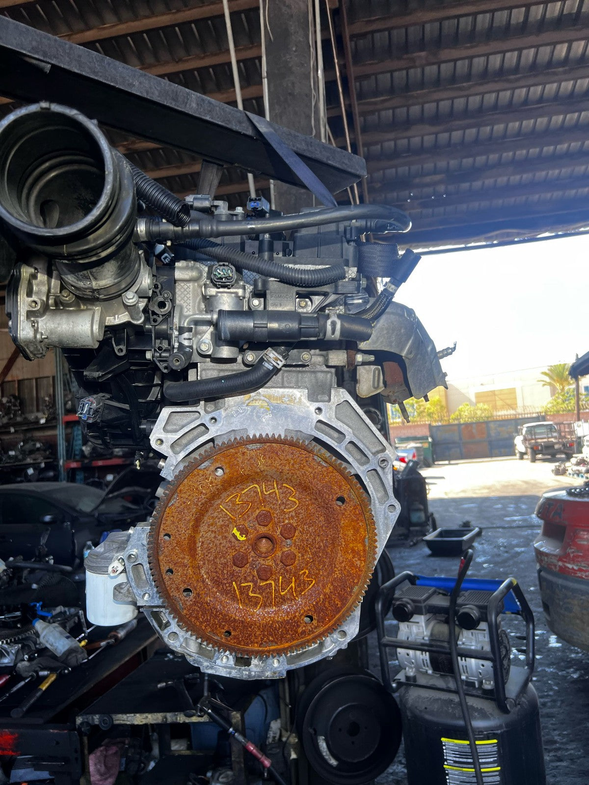 2010 Ford Fusion S 2.5L Engine Duratec OEM VIN A 4CYL Fits 10-12 Mercury Milan4