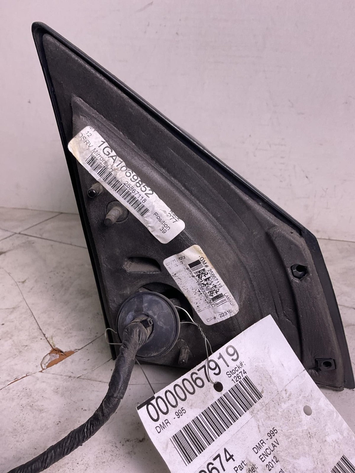 Door Mirror Left Driver Side For 2008 2009 2010 2011 2012 Buick Enclave2