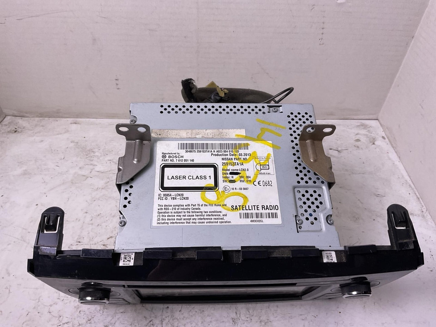 Audio & Visual Equip.(radio) NISSAN ALTIMA 13 141