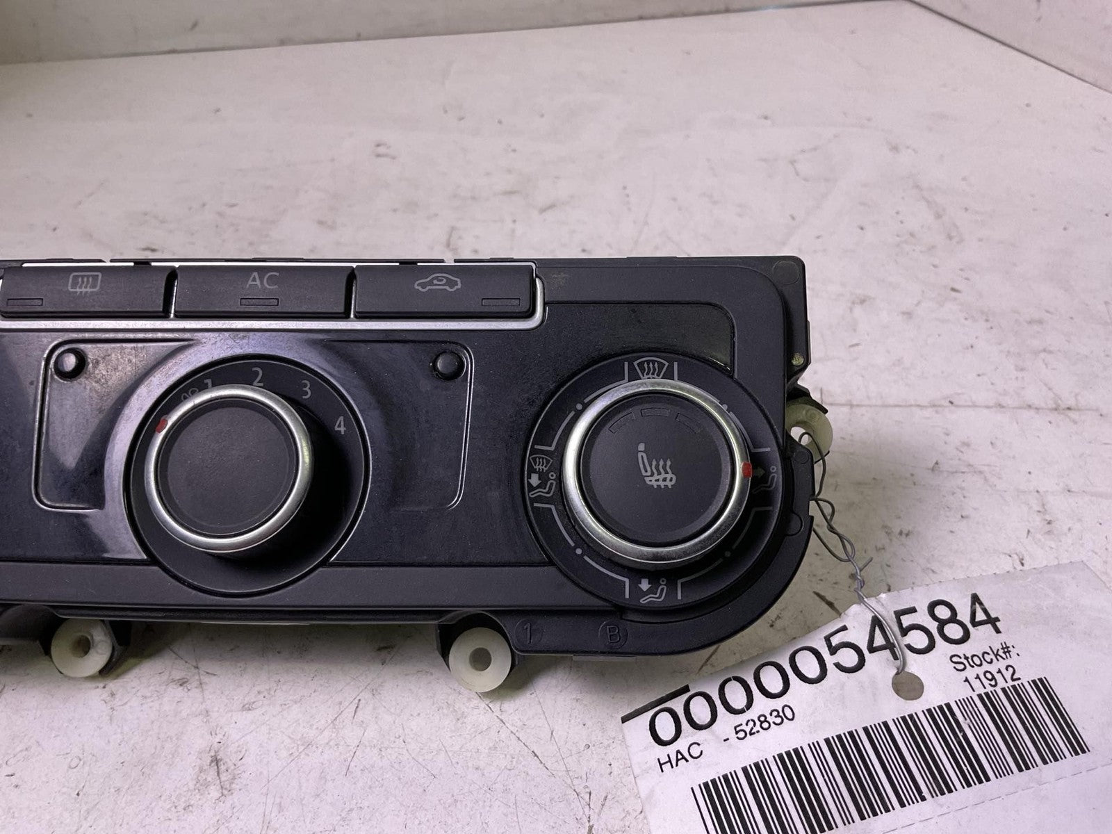 Heater A/c Control VW GOLF GTI 12 13 142
