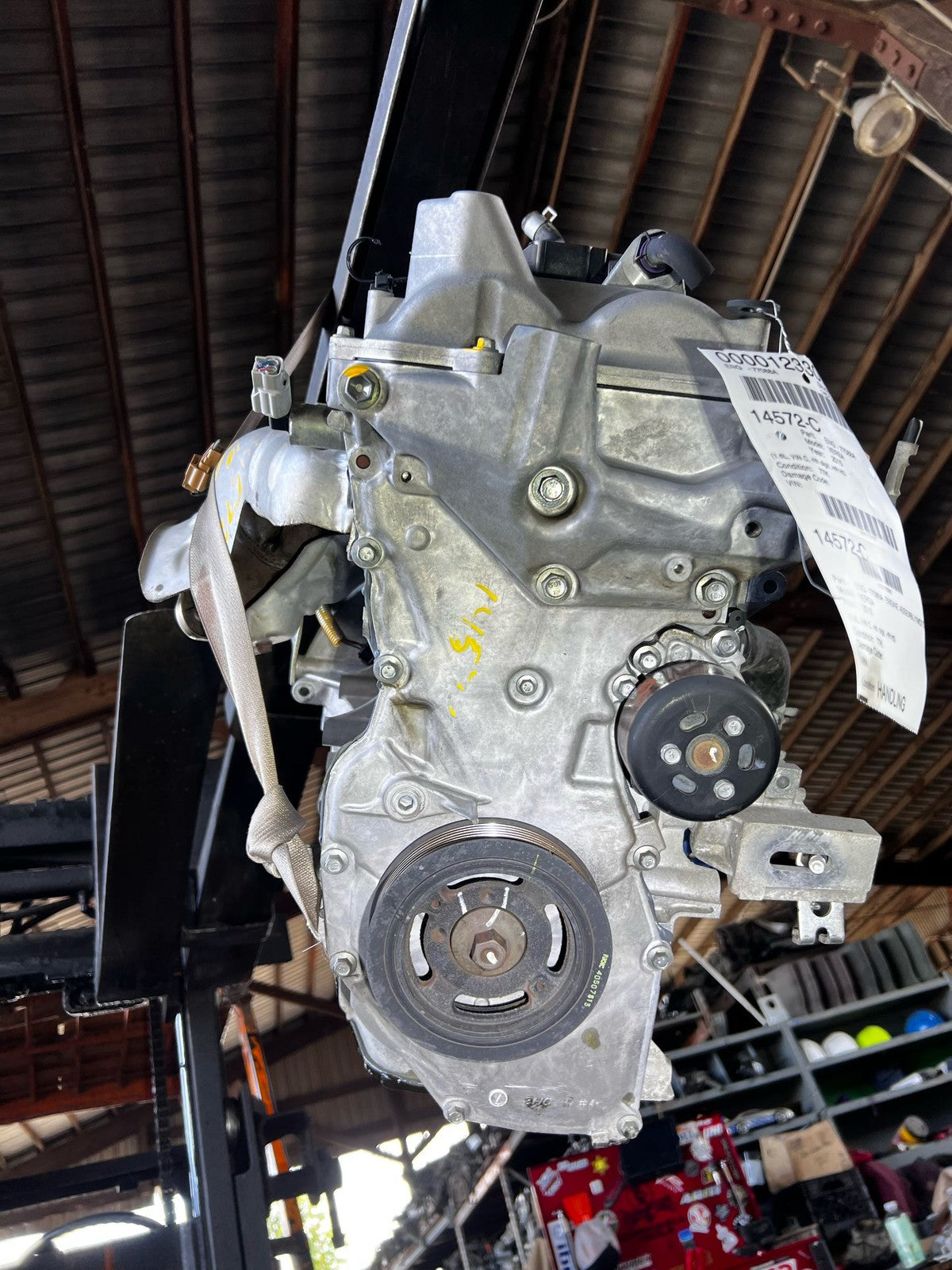 2015 Nissan Versa S 1.6L Engine HR16DE OEM VIN C Fits 12-19 Versa Note0