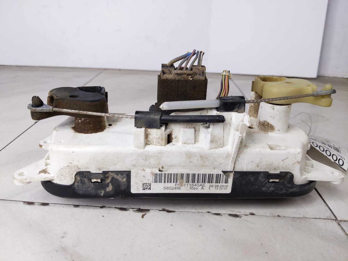 Heater A/c Control JEEP WRANGLER 07 08 09 101