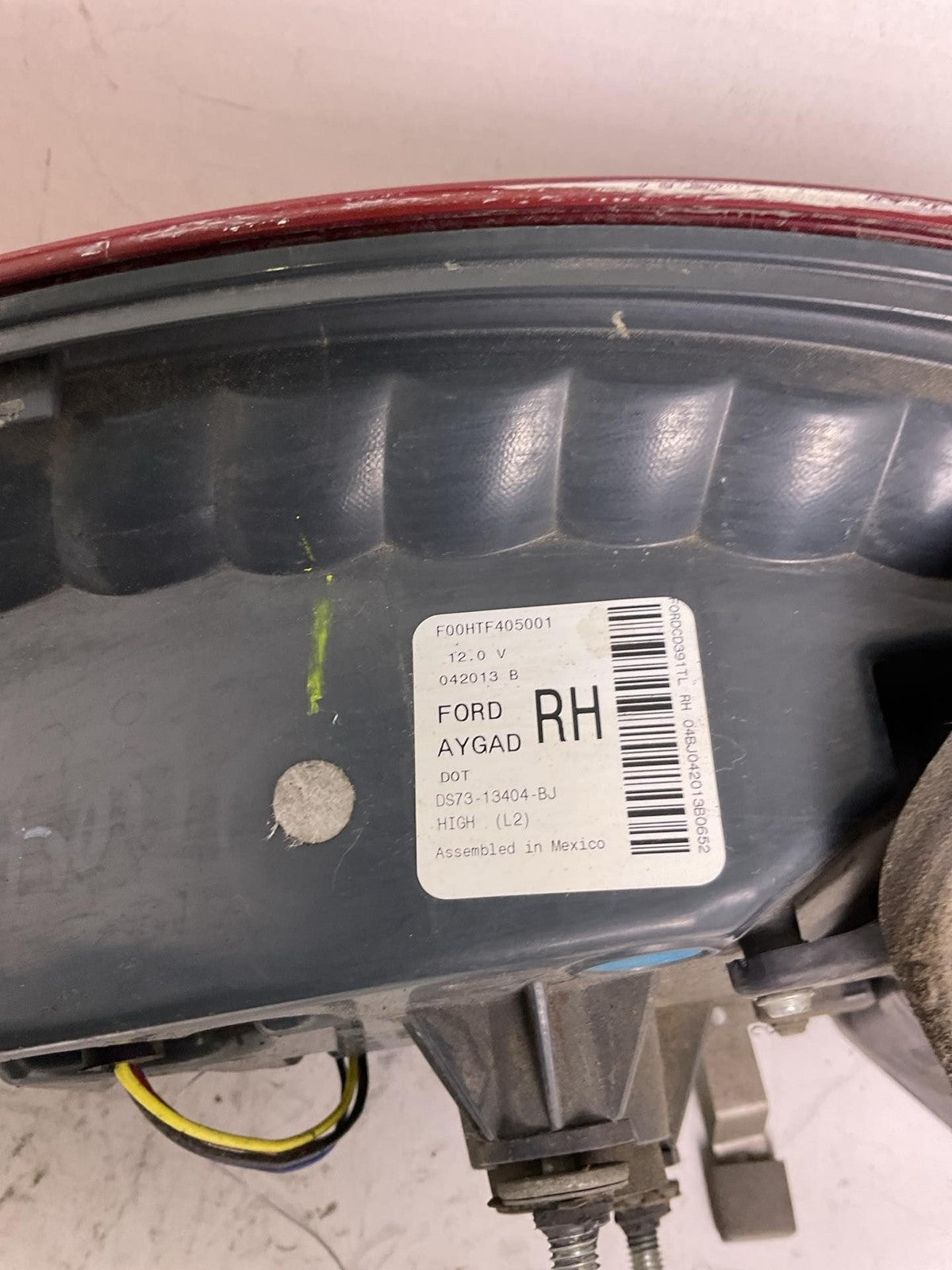 Tail Light Assembly FORD FLEX Right 12 13 14 15 16 17 18 192